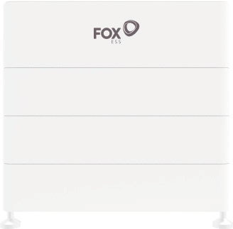 Fox ESS CQ7 — voorbeeld van complete batterijtoren; dit artikel betreft één module