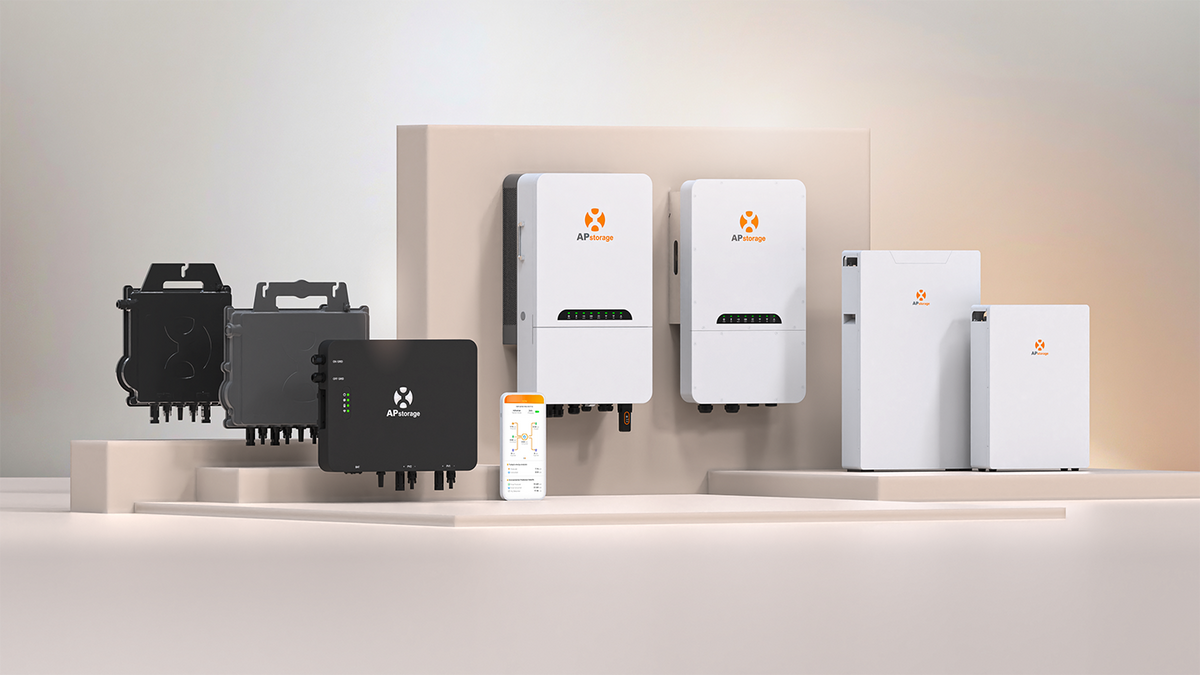 APsystems micro-omvormers, batterij-omvormers en energieopslag