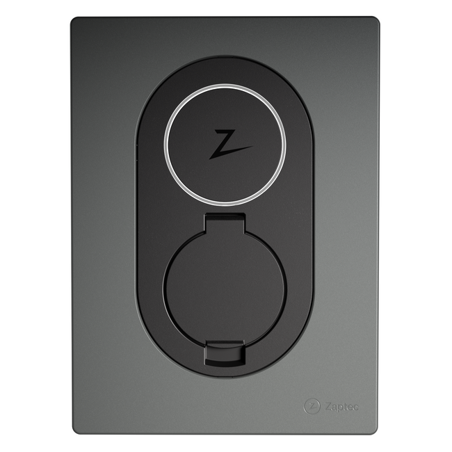 Zaptec Go – 22 kW – Rock Grey