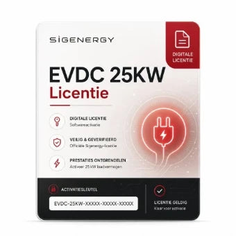 SigenStor EVDC 25kW Fast Charging License