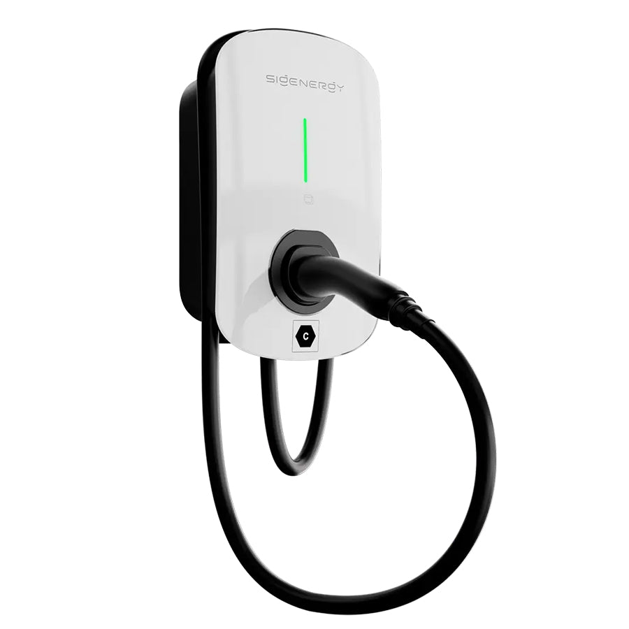 Sigen EV AC Charger 11 kW 4G 5m Cable Type2 White