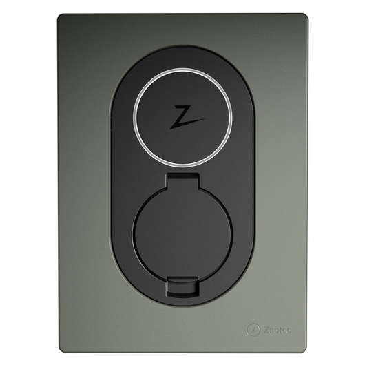 Zaptec Go & Go 2 frontcover – Moss Green